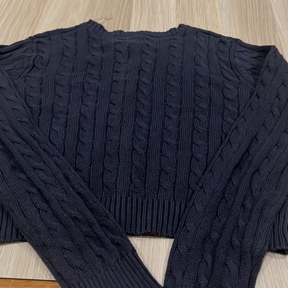 Knitted Blue Sweater - Picture 4 of 4